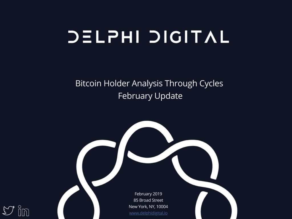 Bitcoin Holder Analysis Through Cycles – February 2019