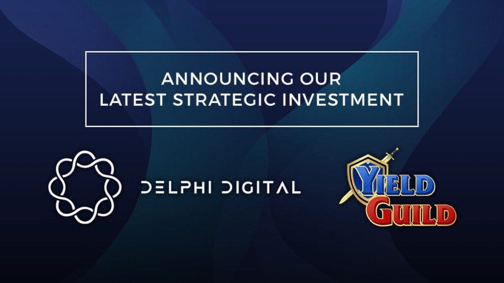 Announcing Delphi Digital’s Investment In Yield Guild